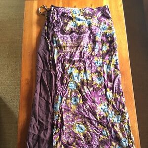 Free people lined skirt. Size 7.